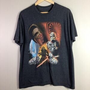 Star Wars Empire May 4th Kylo Ren T Shirt Dark Gray Large